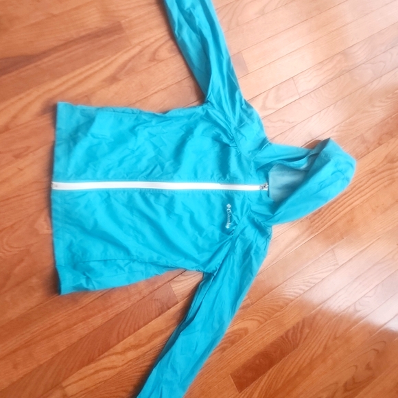 Lightweight teal Columbia jacket - Picture 1 of 3